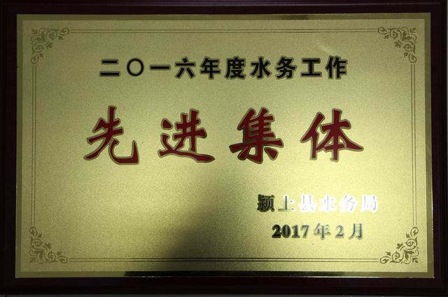 2016年度水務工作先進集體